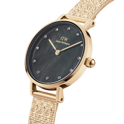 Daniel Wellington DW Watch Petite Lumine Pressed Piano 28mm Gold