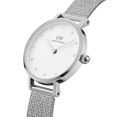 Daniel Wellington DW Watch Petite Lumine Pressed Sterling 28mm Silver