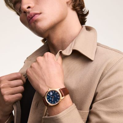 Daniel Wellington DW Watch Iconic St Mawes Automatic Rose Gold 40mm