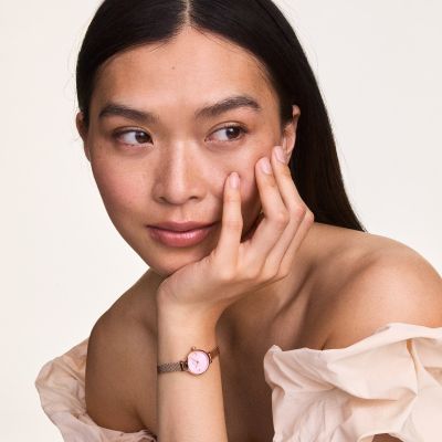 Daniel Wellington DW Watch Petite Mini Blush Melrose 19mm Rose Gold