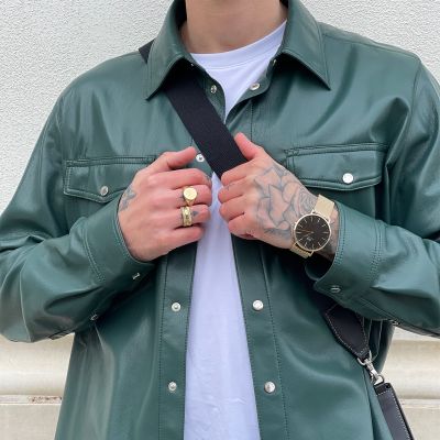 Daniel Wellington DW Watch Classic Mesh Onyx 40mm Gold