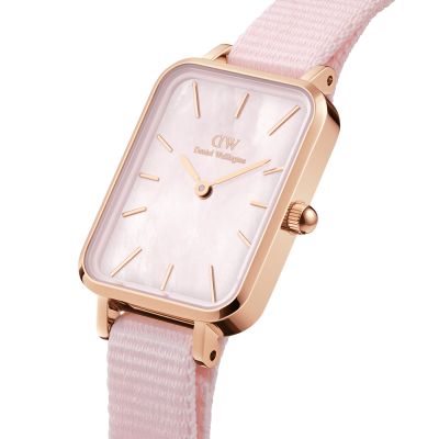 Daniel Wellington DW Watch Quadro Coral 20x26mm Rose Gold