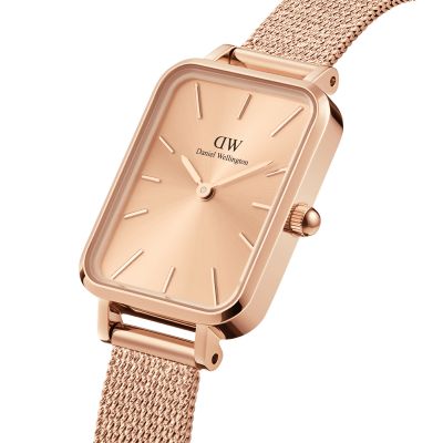 Daniel Wellington DW Watch Quadro Pressed Unitone 20x26mm Rose Gold