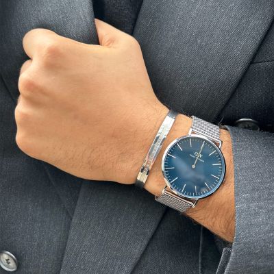 Daniel Wellington DW Watch Classic Mesh Arctic 40mm Silver