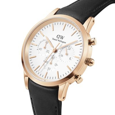 Daniel Wellington DW Watch Iconic Chronograph Sheffield RG 42mm Rose Gold