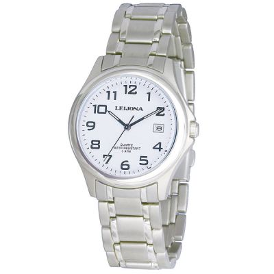 Leijona 5088-627, Men's titanium wristwatch with sapphire crystal