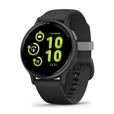 Garmin Vivoactive 5, Slate and Black , 42 ​​mm, Amoled Smartwatch 010-02862-10