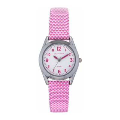 Leijona Cotton Candy Pink 5323-864 for children Watch