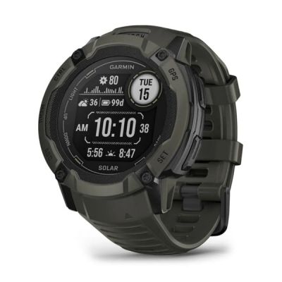 Garmin Instinct 2X Solar, Moss Green, GPS smartwatch 010-02805-05