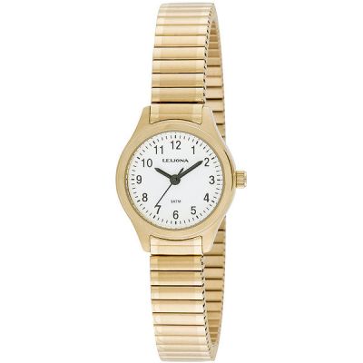Leijona 5170-3777 women's gold double jeansWatch