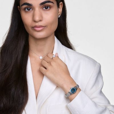 Daniel Wellington DW Watch Ophelia Mini Arctic Silver 20x25.5mm