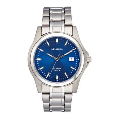 Leijona Titanium & Blue 5088-742 rannekello