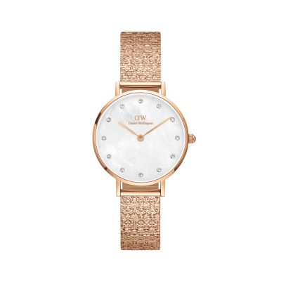 Daniel Wellington DW Watch Petite Lumine Pressed Piano Rose Gold 28mm