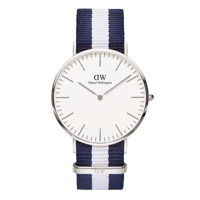 Daniel Wellington DW Watch Classic Glasgow Silver 36mm