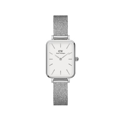 Daniel Wellington DW Watch Quadro Pressed Sterling 20x26mm MIC Silver