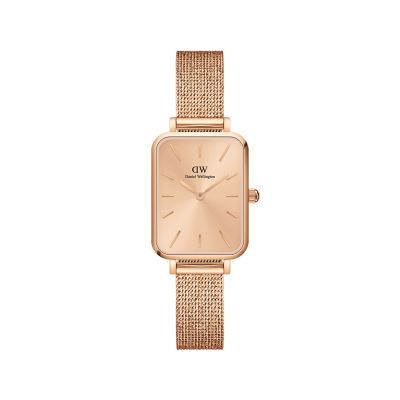 Daniel Wellington DW Watch Quadro Pressed Unitone 20x26mm MIC Rose Gold