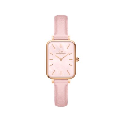 Daniel Wellington DW Watch Quadro Cherry Blossom 20x26mm MIC Rose Gold
