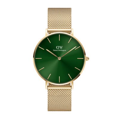 Daniel Wellington DW Watch Petite Emerald 36mm MIC Gold
