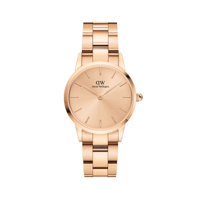 Daniel Wellington DW Watch Iconic Link Unitone RG 28mm MIC Rose Gold