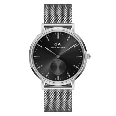 Daniel Wellington DW Watch Classic Multi-Eye Sterling Onyx 40mm MIC Silver
