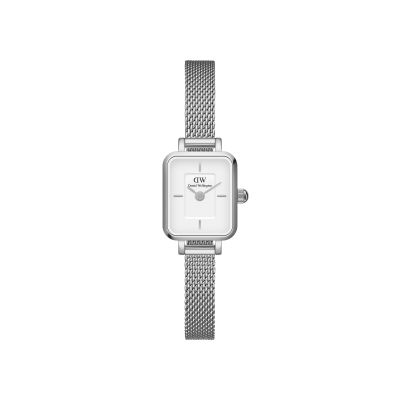 Daniel Wellington DW Watch Quadro Mini Sterling 15.4x18.2mm MIC Silver