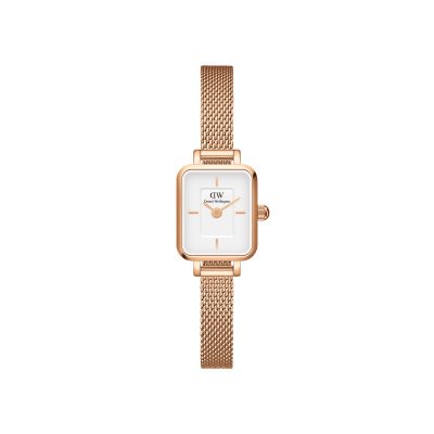 Daniel Wellington DW Watch Quadro Mini Melrose 15.4x18.2mm MIC Rose Gold