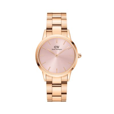 Daniel Wellington DW Watch Iconic Link Pink Rose Gold 32mm