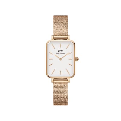 Daniel Wellington DW Watch Quadro Pressed Melrose Rose Gold 20x26mm