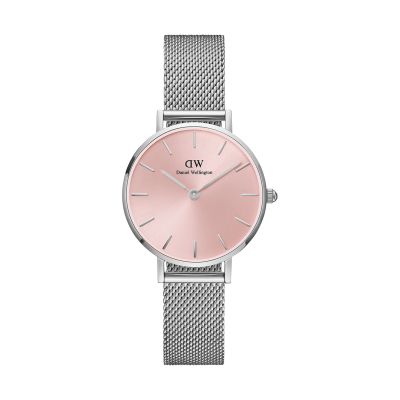 Daniel Wellington DW Watch Petite Sterling Light Pink 32mm Silver