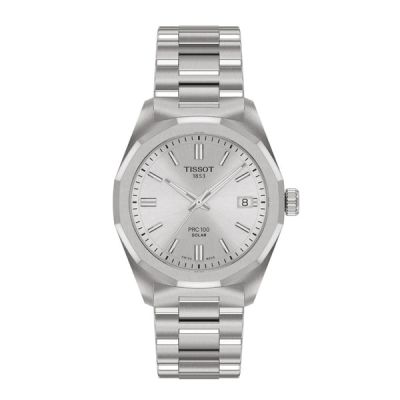 Tissot PRC 100 Solar Quartz, 34 mm, T1518221103100 rannekello