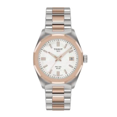Tissot PRC 100 Solar Quartz, 34 mm, T1518222211100 rannekello