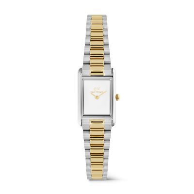 Daniel Wellington DW Watch Bound Mini 3-Link Two Tone Gold 17x25,9mm