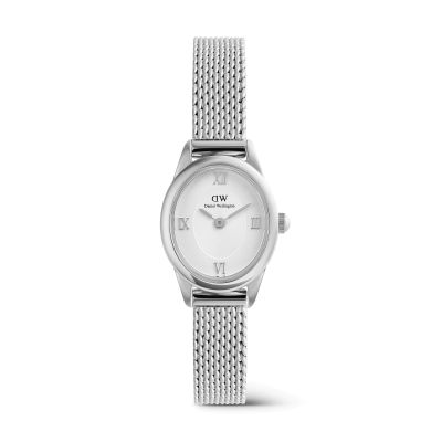 Daniel Wellington DW Watch Ophelia Mini Mesh White Silver 22x25,5mm