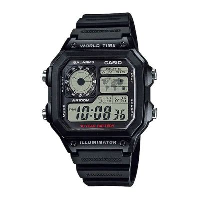 Casio AE-1200WH-1AVEF rannekello