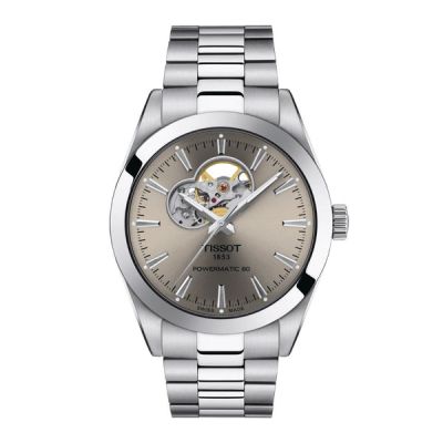 Tissot Gentleman Powermatic 80 Open Heart T1274071108100 rannekello
