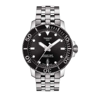 Tissot Seastar 1000 Powermatic 80 T120.407.11.051.00, miesten rannekello
