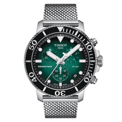 Tissot Seastar 1000 Chronograph T120.417.11.091.00, miesten rannekello