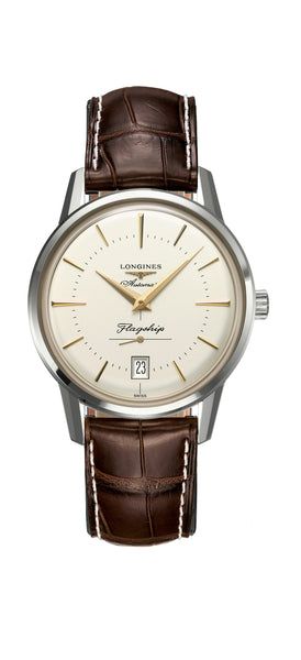 Longines L4.795.4.78.2 Flagship Heritage rannekello