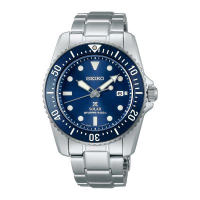 Seiko Prospex Compact Solar Scuba Diver SNE585P1, rannekello
