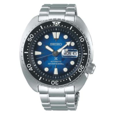 Seiko Prospex Save the Ocean Manta Ray King Turtle Automatic SRPE39K1 rannekello