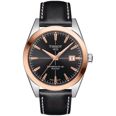 Tissot Gentleman Powermatic 80 Silicium T927.407.46.051.00 18K kulta, miesten rannekello