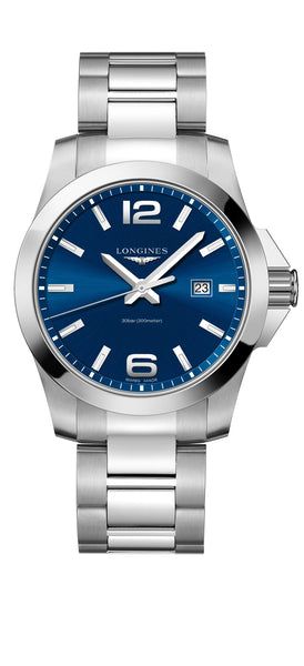 Longines L3.760.4.96.6 Conquest rannekello