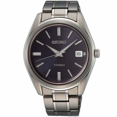 Titanium Miesten Kellot Seiko SUR373P1