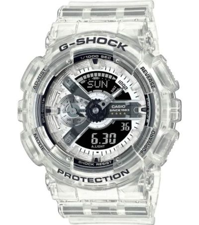 G-Shock 40th Anniversary Clear Remix Miesten Kellot Casio GA-114RX-7AER