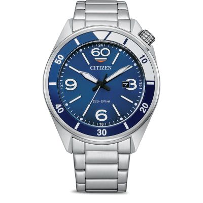 Citizen Miesten Kellot Aviator Eco-Drive AW1711-87L