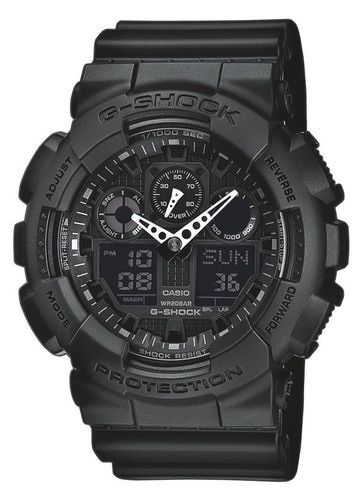 Casio G-Shock -rannekello GA-100-1A1ER