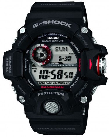 Casio G-Shock Rangeman Solar -rannekello GW-9400-1ER