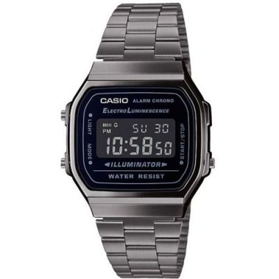 Casio Vintage Grey Metallic -rannekello A168WEGG-1BEF