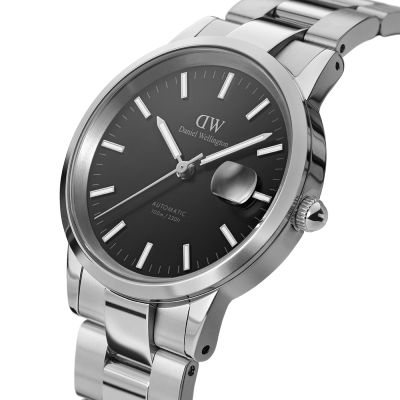Daniel Wellington DW Watch Iconic Link Automatic 40mm Silver