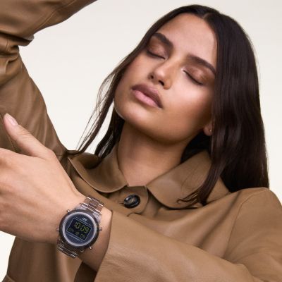 Daniel Wellington DW Watch Retro Digital Light Grey 36mm